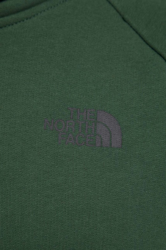 The North Face bluza bawełniana Raglan Redbox NF0A2ZWUI0P1 zielony