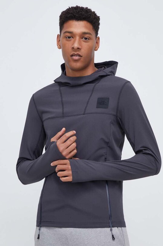 The North Face bluza z kapturem szary NF0A85370C51