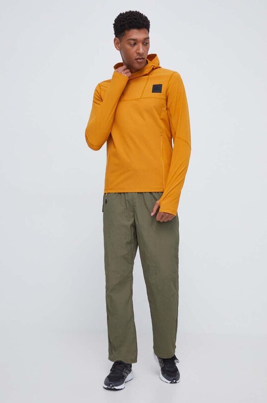 The North Face bluza NF0A8537HBX1 galben AW23