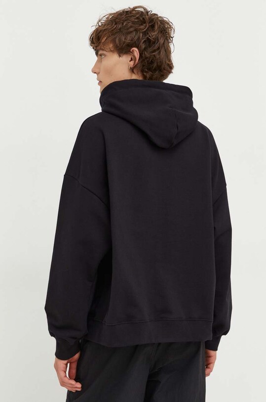 Одяг Бавовняна кофта GCDS FW23M100681 чорний