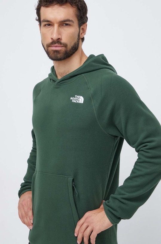 The North Face bluza polarowa zielony NF0A855ZI0P1