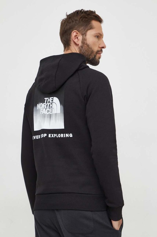 Ruházat The North Face pamut melegítőfelső NF0A2ZWUO4M1 fekete