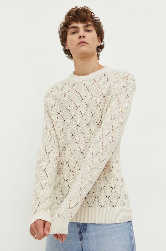 Abercrombie & Fitch bluza subtiri bej KI120.3103.178