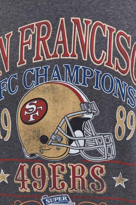 Abercrombie & Fitch felső x NFL KI122.3195.133 szürke