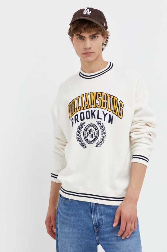 Abercrombie & Fitch bluza KI122.3212.100 beżowy AW23