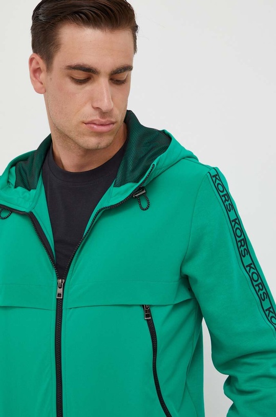 Michael Kors felső aplikációval zöld CF351LN1X4