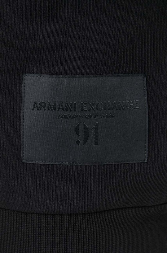 Armani Exchange bluza bawełniana 6RZMLM.ZJ4XZ czarny