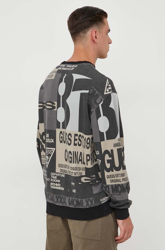 Odzież Guess bluza bawełniana M3BQ46.K9YI1 szary