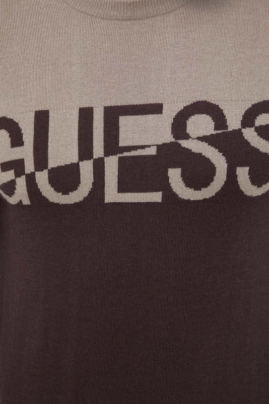 Guess bluzka M3BR09.Z3052 brązowy