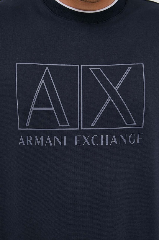 Кофта Armani Exchange 6RZMHJ.ZJDJZ темно-синій