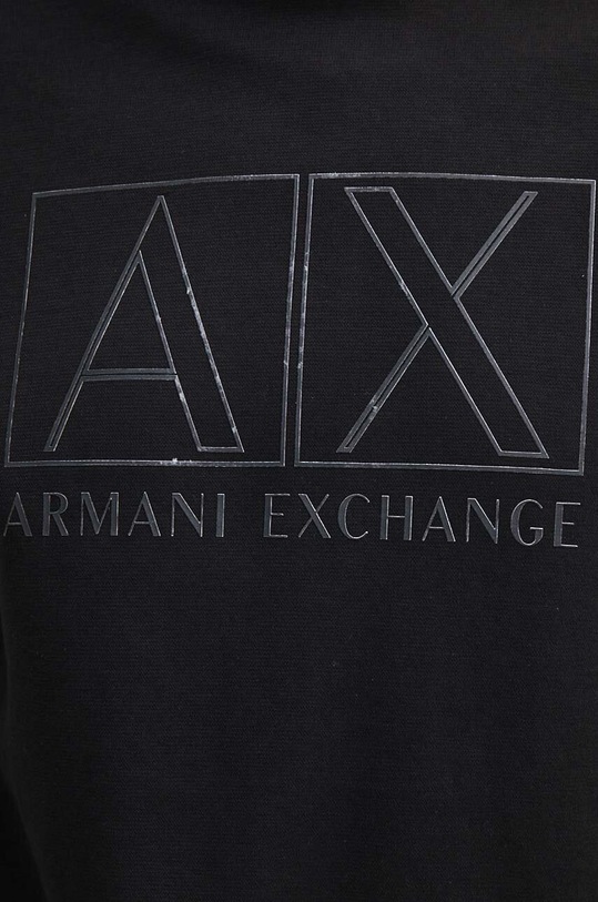 Dukserica Armani Exchange 6RZMHJ.ZJDJZ crna