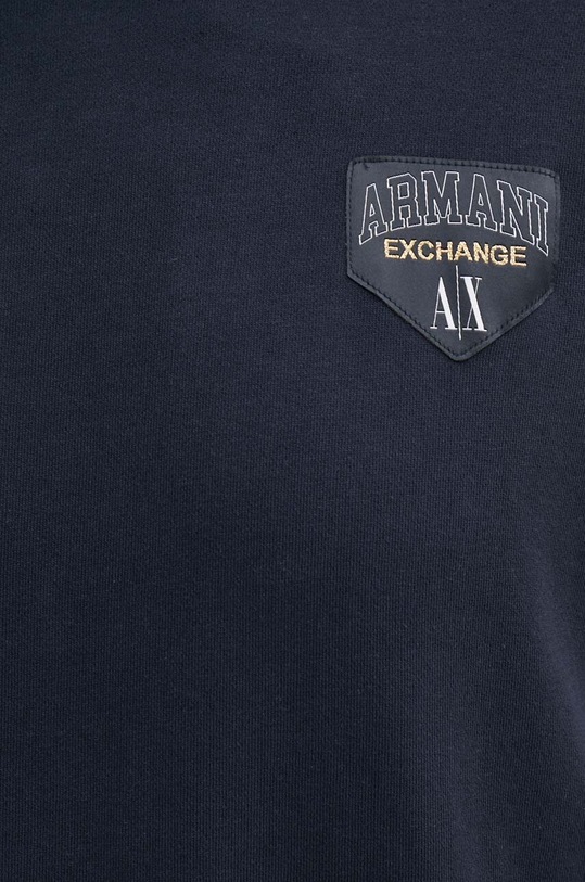 Armani Exchange bluza 6RZMJF.ZJDPZ granatowy