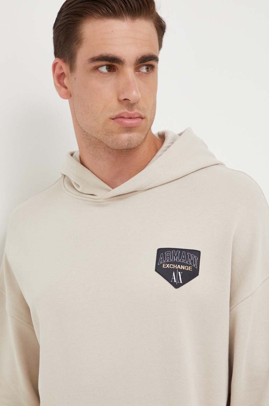 Armani Exchange bluza beżowy 6RZMJF.ZJDPZ