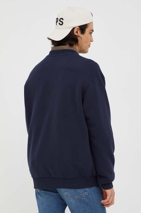 Îmbrăcăminte Les Deux hanorac de bumbac LDM200138 bleumarin