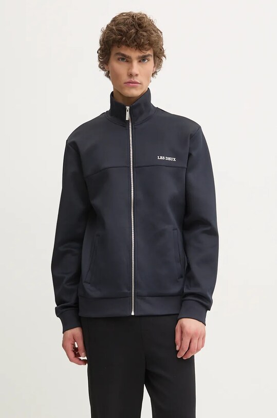 Les Deux bluza uni bleumarin LDM203012