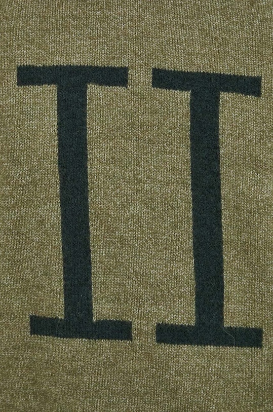 Πουλόβερ με προσθήκη μαλλιού Les Deux LDM310033 πράσινο