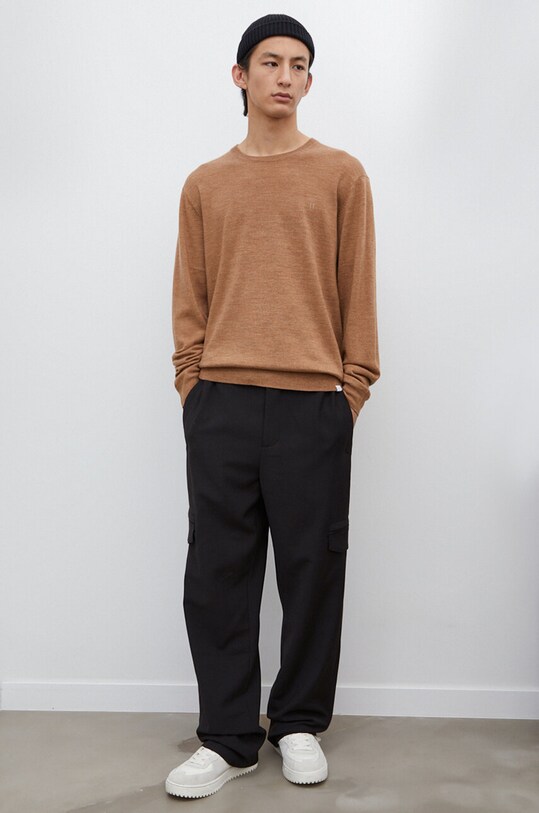 Шерстяной свитер Les Deux LDM310094 бежевый AW23