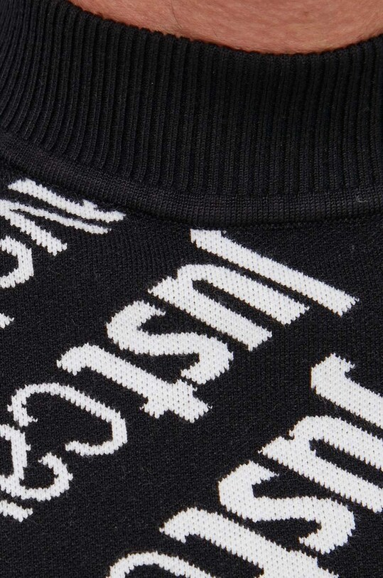 Just Cavalli sweter 75OAFM05.CM42N czarny