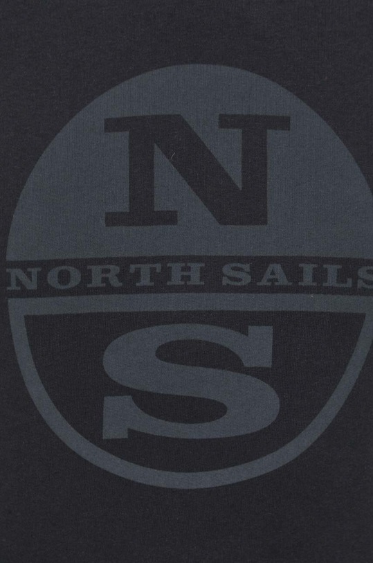 North Sails pamut melegítőfelső 691161 fekete