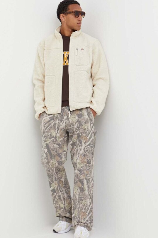 Поларен суичър Dickies DK0A4YEEF901 бежов AW23