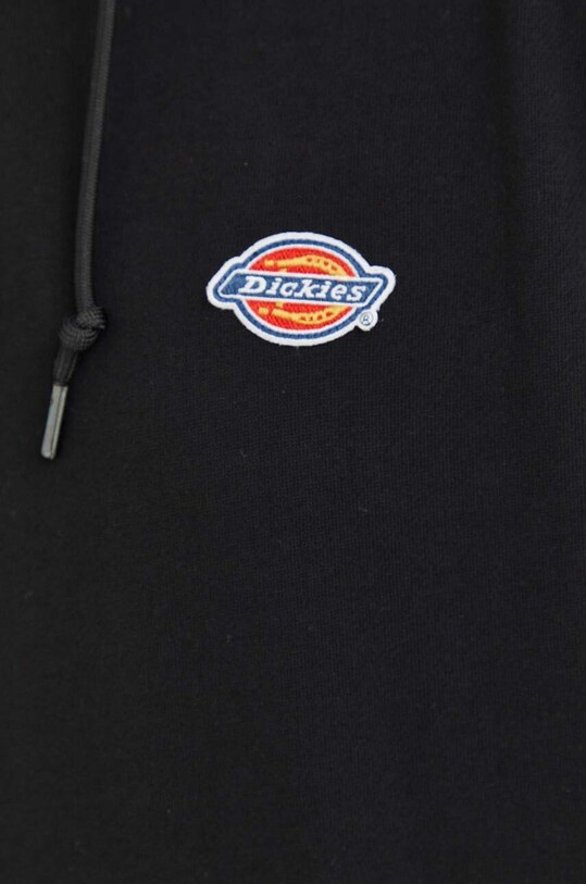 Βαμβακερή μπλούζα Dickies DK0A4YLYBLK1 μαύρο