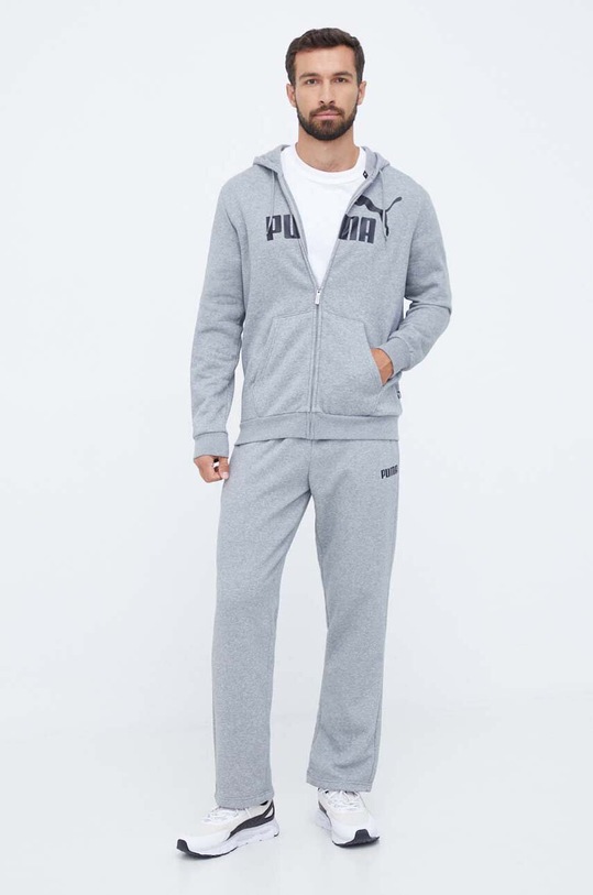 Dukserica Puma 586698 siva AW24