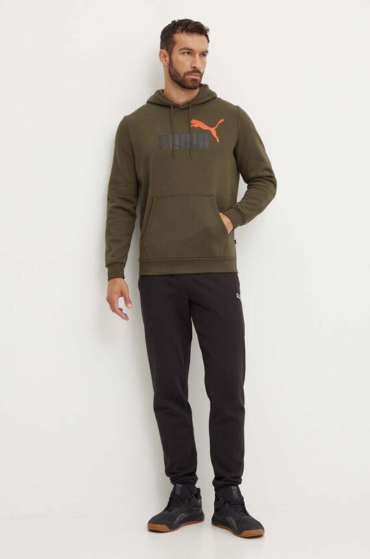 Puma bluza 586764 verde AW24