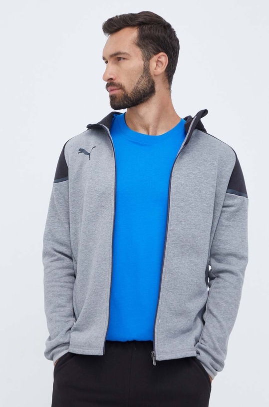 Puma bluză melanj gri 657987