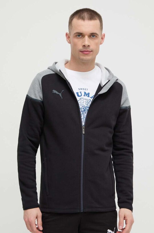 Puma bluză melanj negru 657987