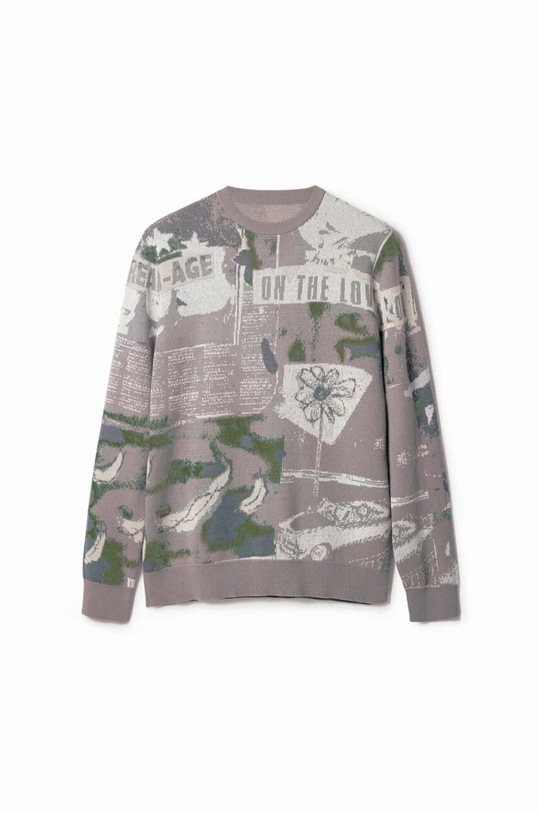 Desigual bluza 23WMJF05 szary