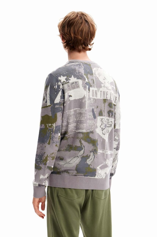 Desigual bluza 23WMJF05 szary AW23