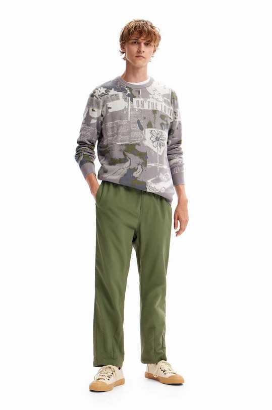 Desigual bluza szary 23WMJF05