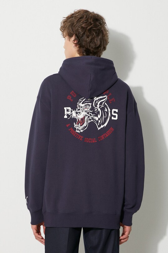 Odjeća Pamučna dukserica Puma PUMA X STAPLE 622202 mornarsko plava