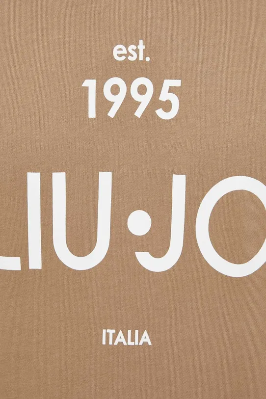 Liu Jo bluza M223P203ESTHOODIE beżowy