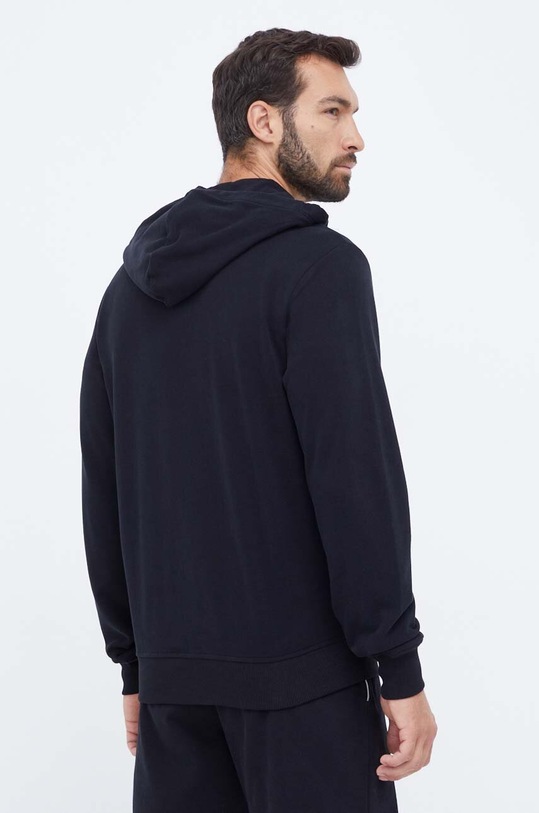 Odzież Emporio Armani Underwear bluza bawełniana lounge 112053.3F573 czarny