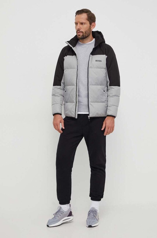 Bombažen pulover POC 61531 siva AW23