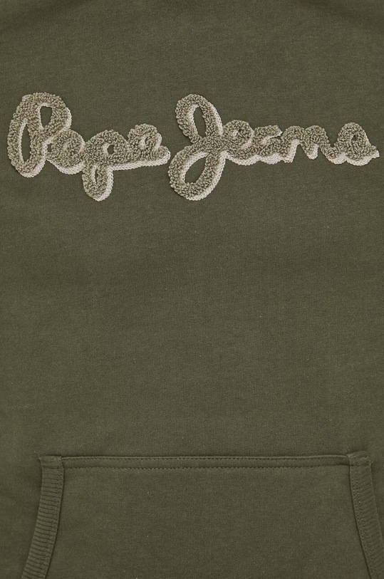 Pepe Jeans bluza bawełniana RYAN PM582328.728 zielony