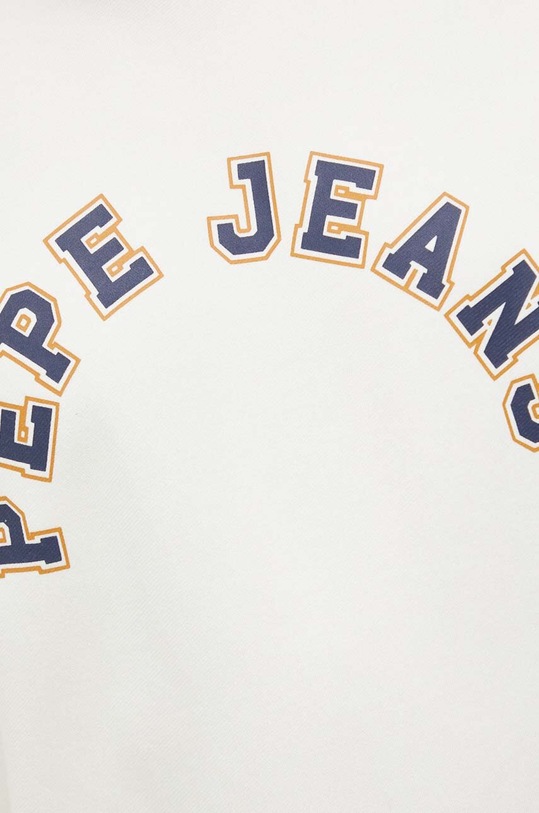 Pepe Jeans pamut melegítőfelső Westend PM582524.803 bézs