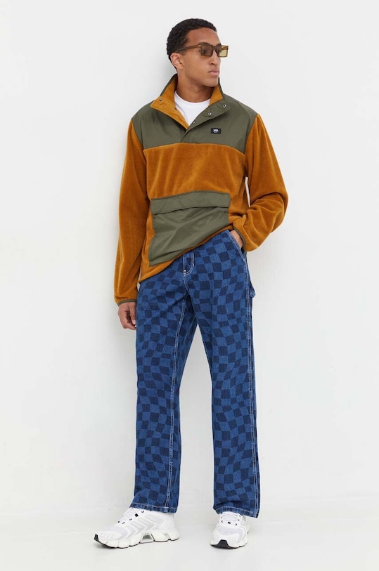 Μπλούζα Vans VN0A7S86CBT1 καφέ AW23