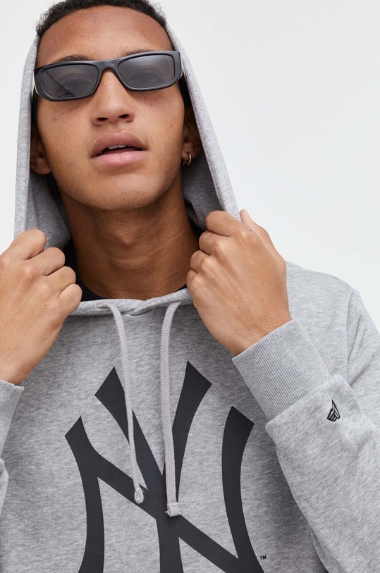 Mikina New Era směs šedá 60416736