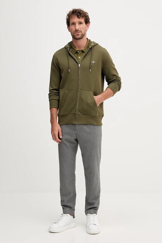 Кофта Gant 2007059 зелений AW25