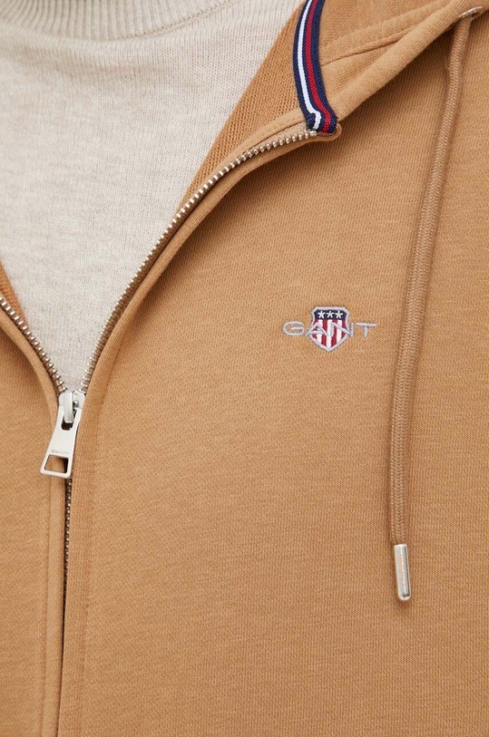 Μπλούζα Gant 2007059 καφέ