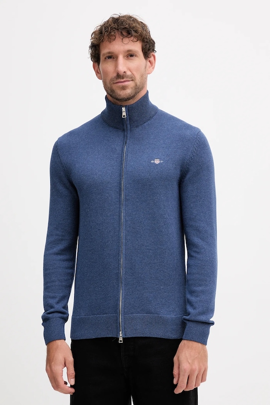 Gant kardigan bawełniany bawełna granatowy 8030164