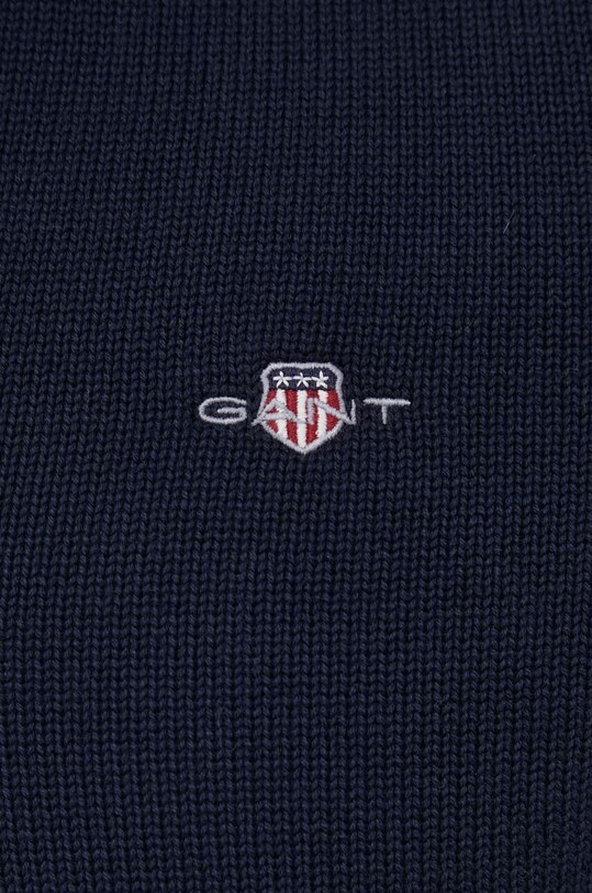 Хлопковый свитер Gant 8030170 тёмно-синий