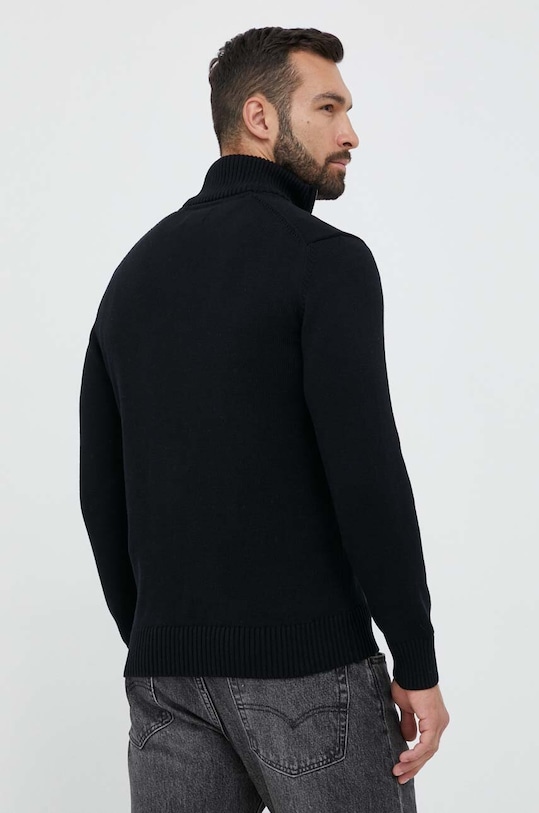 Одяг Бавовняний светр Gant 8030170 чорний