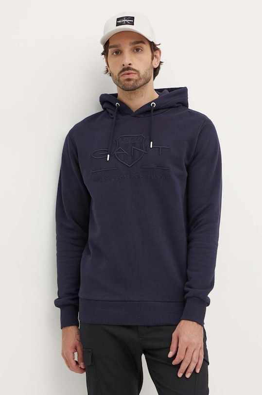 Gant pamut melegítőfelső sötétkék 2037020