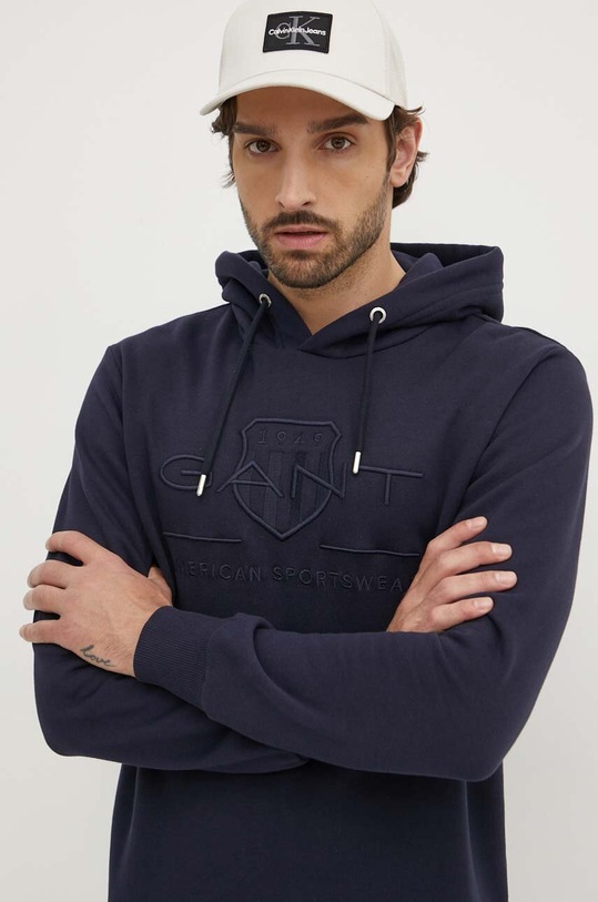 Gant pamut melegítőfelső sötétkék 2037020