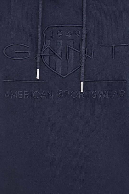 Gant bluza bawełniana 2037020 granatowy