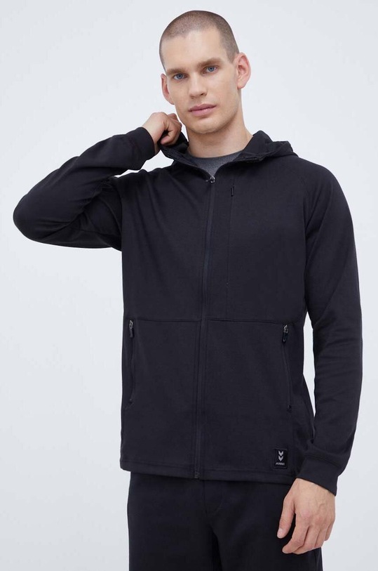 Hummel hanorac de antrenament Interval print negru 219167