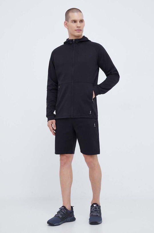 Hummel hanorac de antrenament Interval 219167 negru AW23